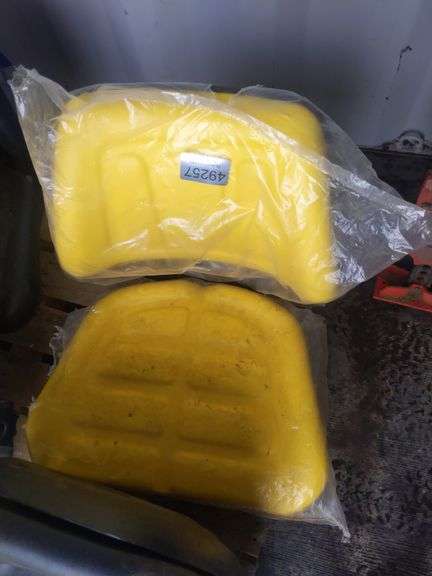 YELLOW TRACTOR SEAT