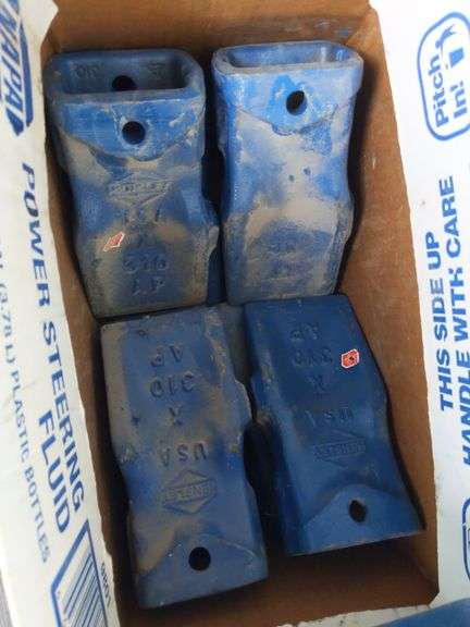 QTY (9) HENSLEY X310-AP BUCKET TEETH