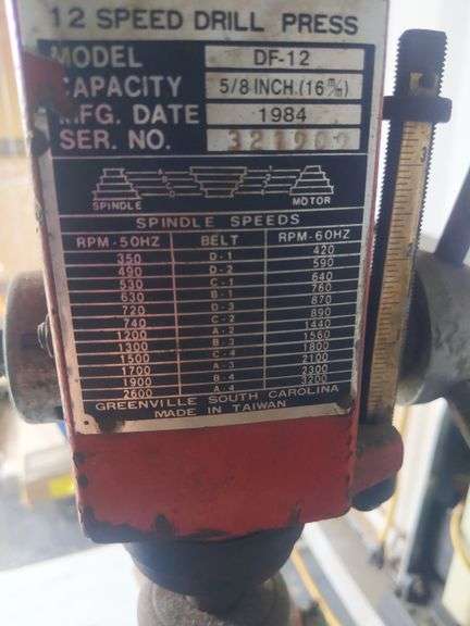 AMREX DRILL PRESS