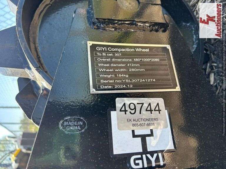 UNUSED COMPACT WHEEL FITS CAT 307