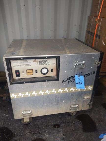 (2)pc HEPA-AIRE MODEL H2000C AIR SUPPLY UNIT