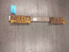 (2) VINTAGE LICENSE PLATES