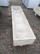 8'X23"X19" CONCRETE FEED TROUGH