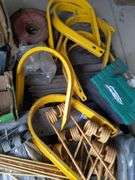PALLET OF HAY EQUIPMENT PARTS