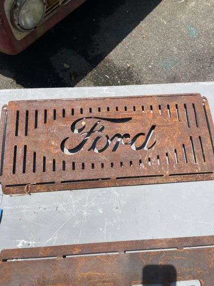 STEEL CUTOUT F350  24"X11"