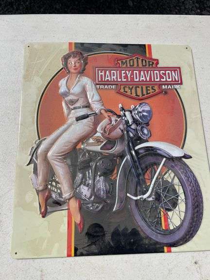 HARLEY DAVIDSON ADVERTISING PIECES