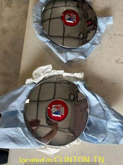 BUICK ROADMASTER 15" HUB CAPS-APPEARS TO BE UNUSED & ORIGINAL