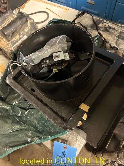 EXHAUST FAN-NOT TESTED, OPERATION UNKNOWN