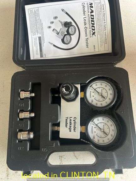 MADDOX CYLINDER LEAK DOWN TESTER