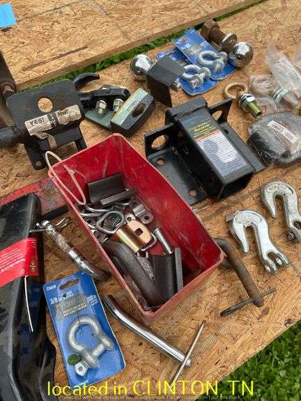 HITCHES/LIFT BAR/BALL HITCHES/TRAILER LOCK/PINS /CHAIN HOOK