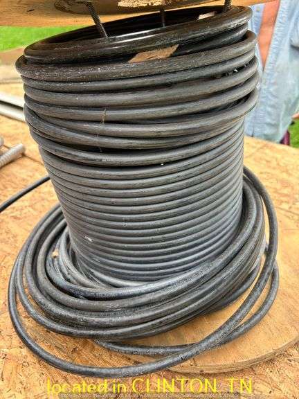 PARTIAL ROLL HIGH SPEED 2 AWG WIRE/METAL CONDUIT/ LIGHT WEIGHT PLASTIC CONDUIT