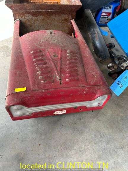 FIRE TRUCK PEDAL CAR