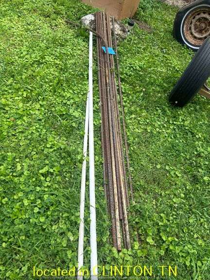 APPROX (11) 8'X3/4" REBAR-1 PIECE IS BENT-SEE IMAGES