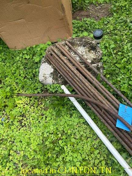 APPROX (11) 8'X3/4" REBAR-1 PIECE IS BENT-SEE IMAGES