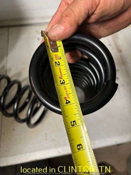 (4) COIL SPRINGS-SEE IMAGES FOR SIZES