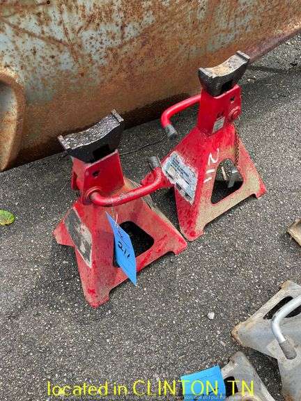 (QTY2) 6TON JACK STANDS