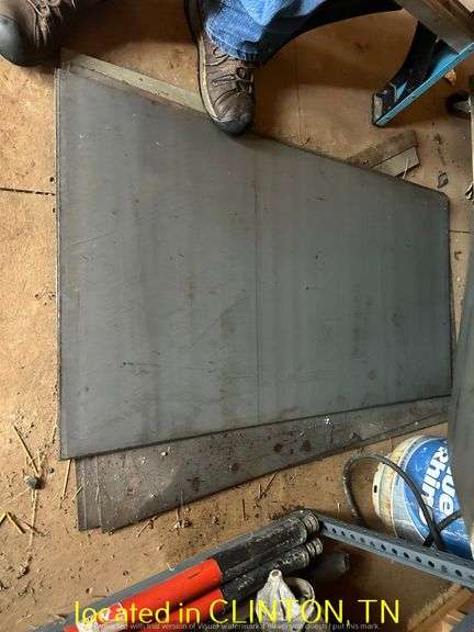APPROX (10) 24"X48" SHEET METAL  &SMALLER MISC CUT PIECES