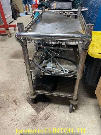 META ROLLING CART WITH MIXC PARTS