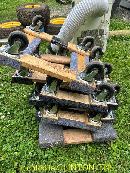 (7) 4WHEEL DOLLIES