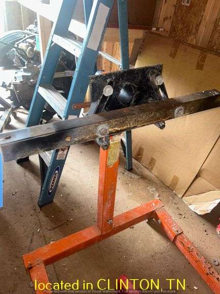 ENGINE STAND-ORANGE