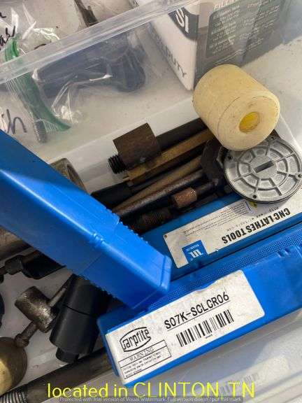 ASSORTED TOOLS AND CLAMPS