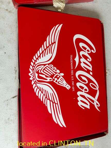 (8) UNUSED COCA COLA PLACEMATS WITH CORK BACK