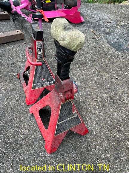 (QTY2) 6TON JACK STANDS