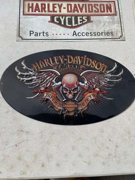 HARLEY DAVIDSON ADVERTISING PIECES