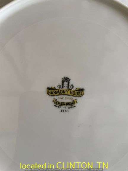 HARMONY HOUSE CHINA