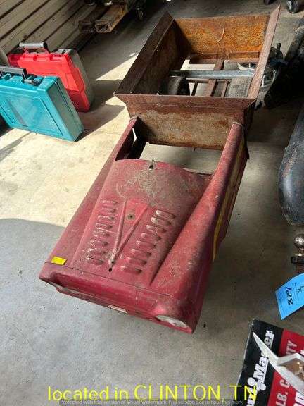 FIRE TRUCK PEDAL CAR