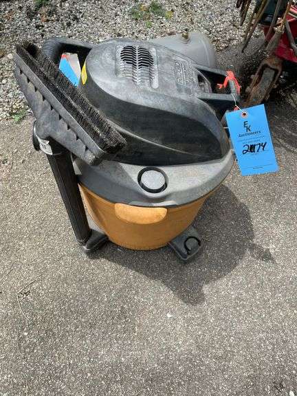 RIDGID SHOP VAC-UNTESTED, OPERATION UNKNOWN