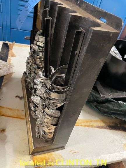 RACK OF HOSE CLAMPS