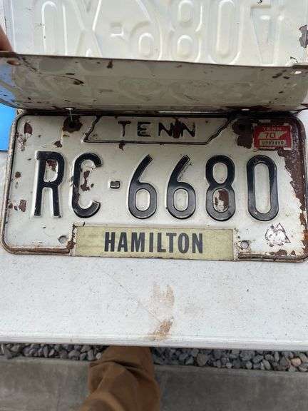 (5) TN LICENSE PLATES