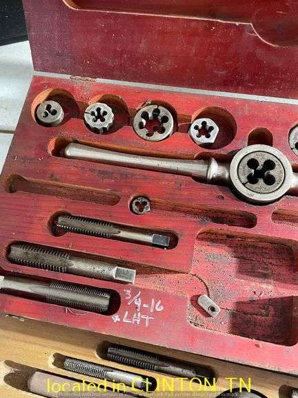 ASSORTED TAP AN DIE
