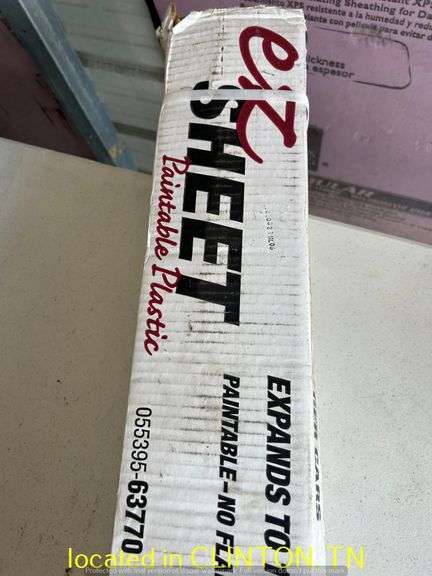 EZ SHEET PORTABLE PLASTIC