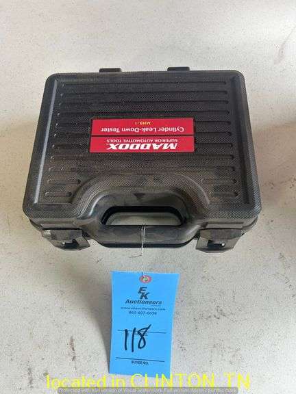 MADDOX CYLINDER LEAK DOWN TESTER