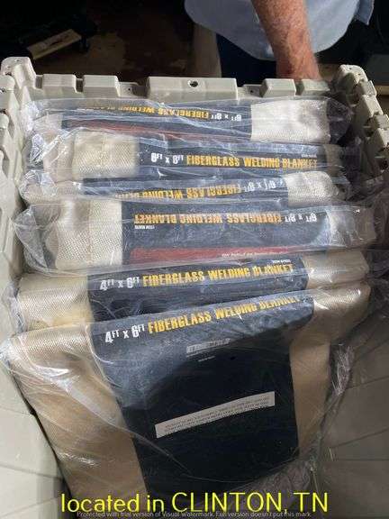 (6) WELDING BLANKETS