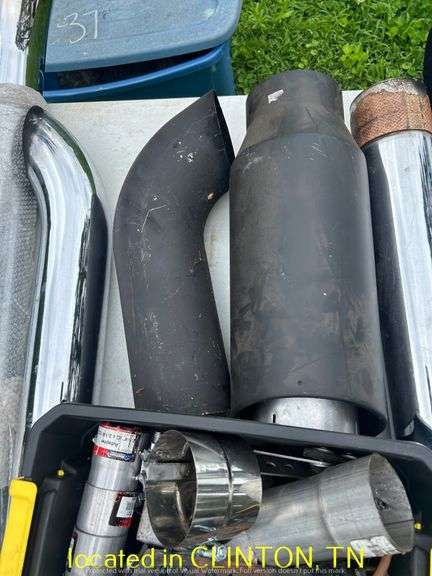 ASST EXHAUST PIPES & ACCESSORIES