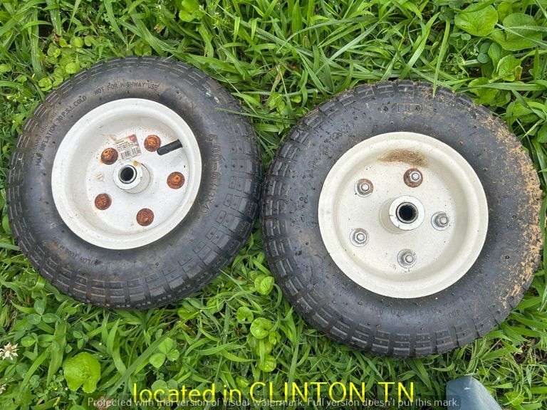 (5) ASST TIRES WITH RIMS
