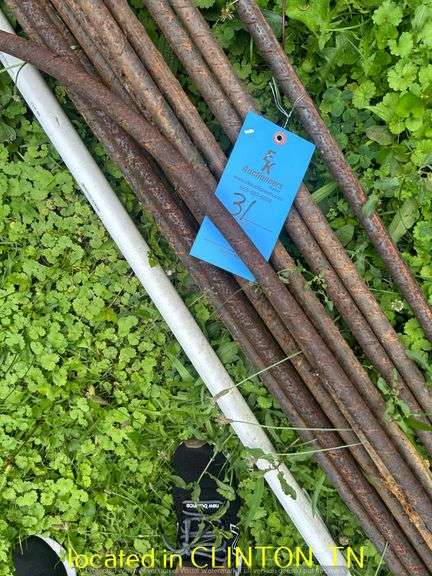 APPROX (11) 8'X3/4" REBAR-1 PIECE IS BENT-SEE IMAGES