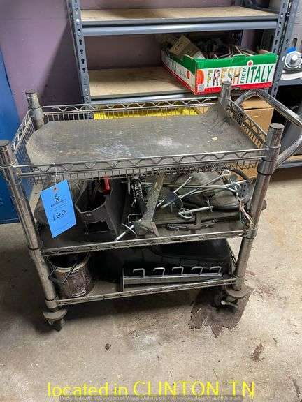 META ROLLING CART WITH MIXC PARTS