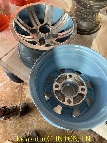 (2) 4LUG 6X10 RIMS