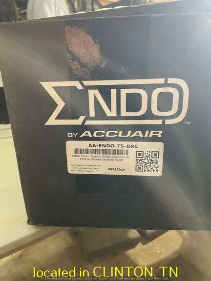 ENDO AIR BAG RESERVOIR TANK-APPREARS TO BE UNUSED IN BOX