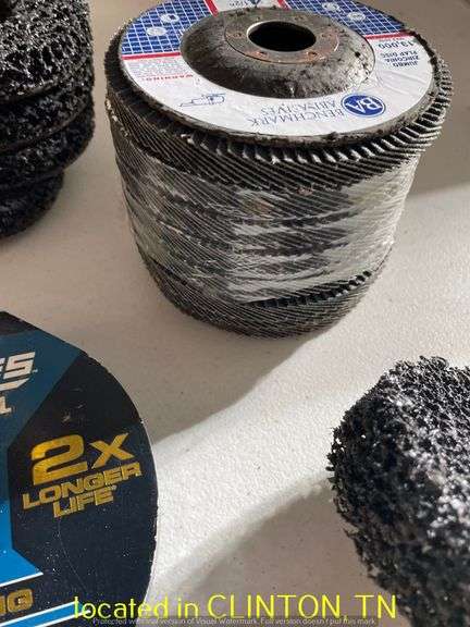 ASSORTED ANGLE GRINDER DISC