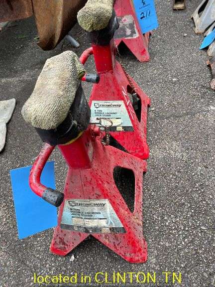 (QTY2) 6TON JACK STANDS