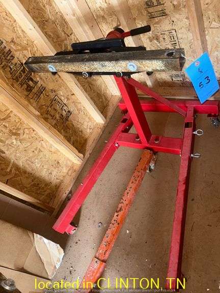 ENGINE STAND-RED
