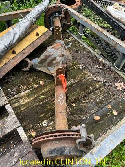 (4) REAR END AXLES
