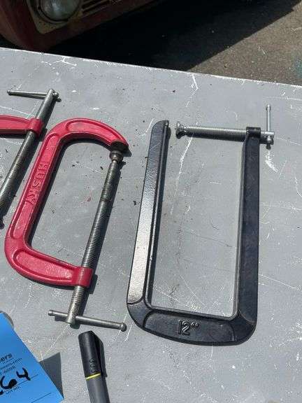 HUSKEY C CLAMPS VISE GRIP STYLE