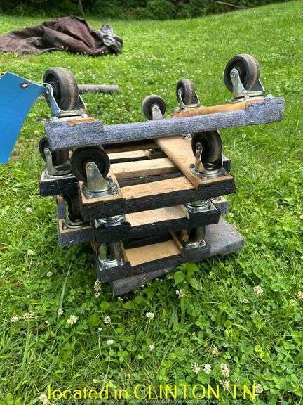 (7) 4WHEEL DOLLIES