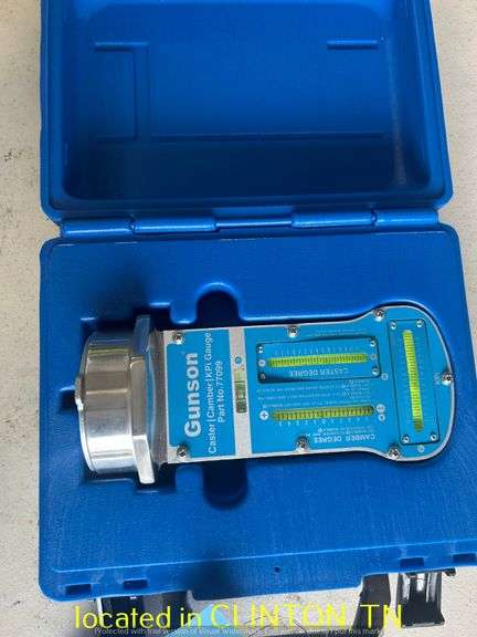 GUNSON TRAKRITE CAMBER CASTER & KPI GAUGE
